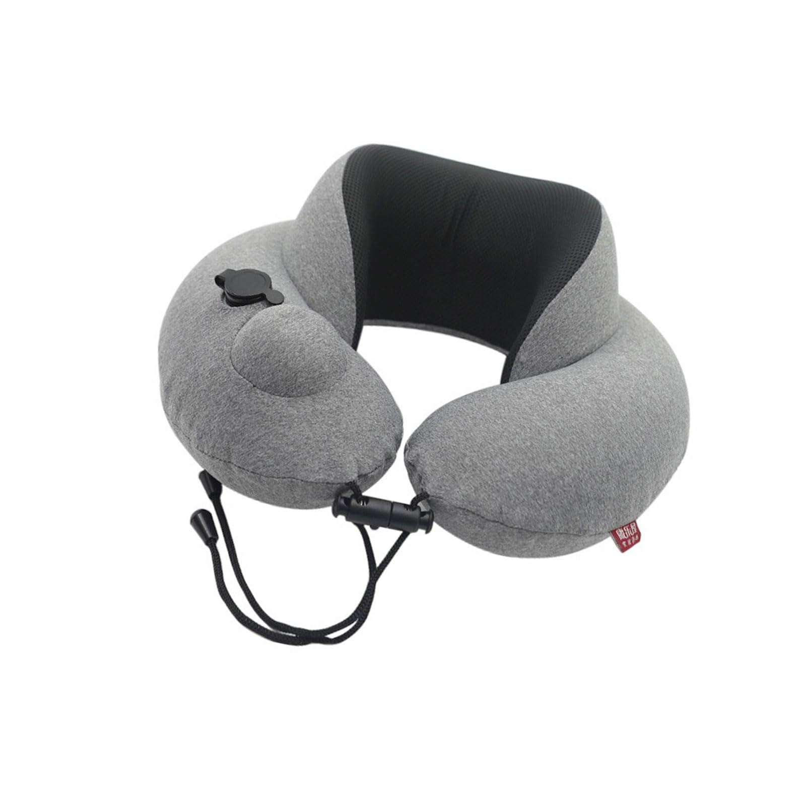 PANGBOER Filled Inflatable Neck Pillow Soft Breathable Cover for Long Flight Trip U Shape Travel Travel Pillow