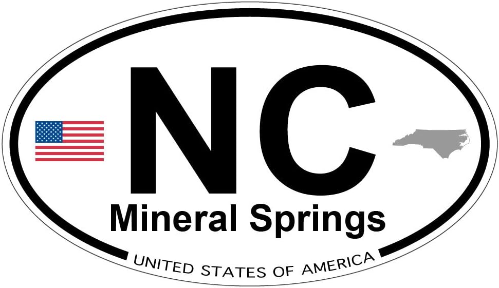US Decal, Inc. Mineral Springs, North Carolina Oval