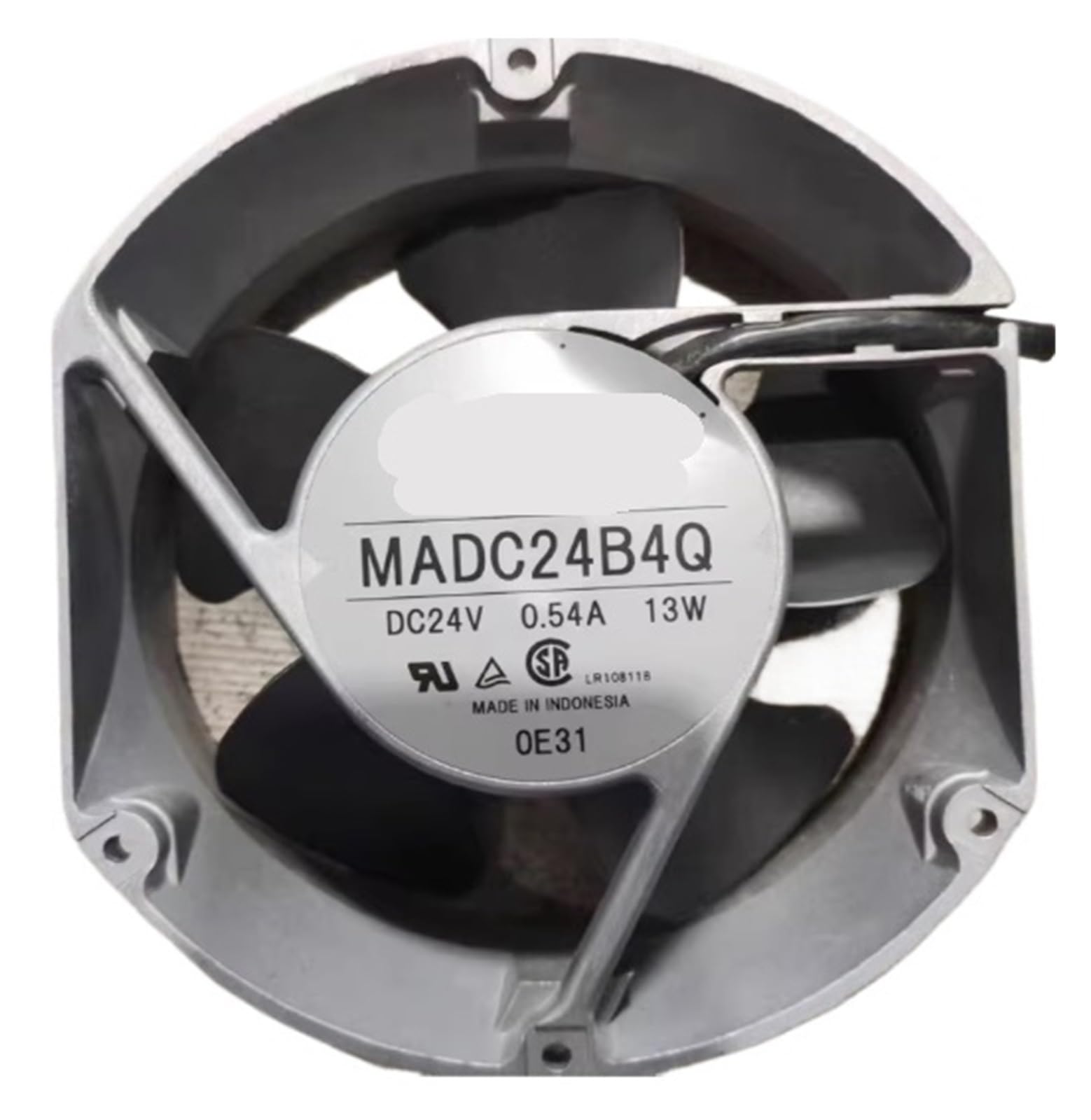 MADC24B4Q F24V 0.54A ventilateur 17251 pour refroidissement industriel et armoire électrique