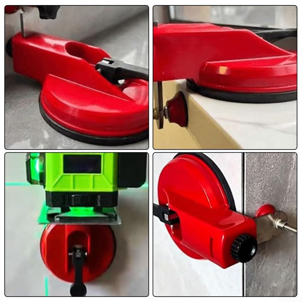 Niveleur mural pour carrelage avec ventouse pour pose de carrelage, support de dégradation réglable pour carrelage en marbre et en angle, outil de fixation DIY pour