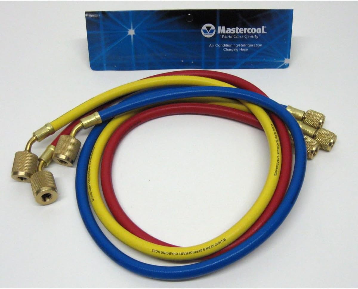 Replacement for 36" Charging Hose Low Loss Set Air Conditioning Refrigeration Manifold (45336) compatible with Mastercool.