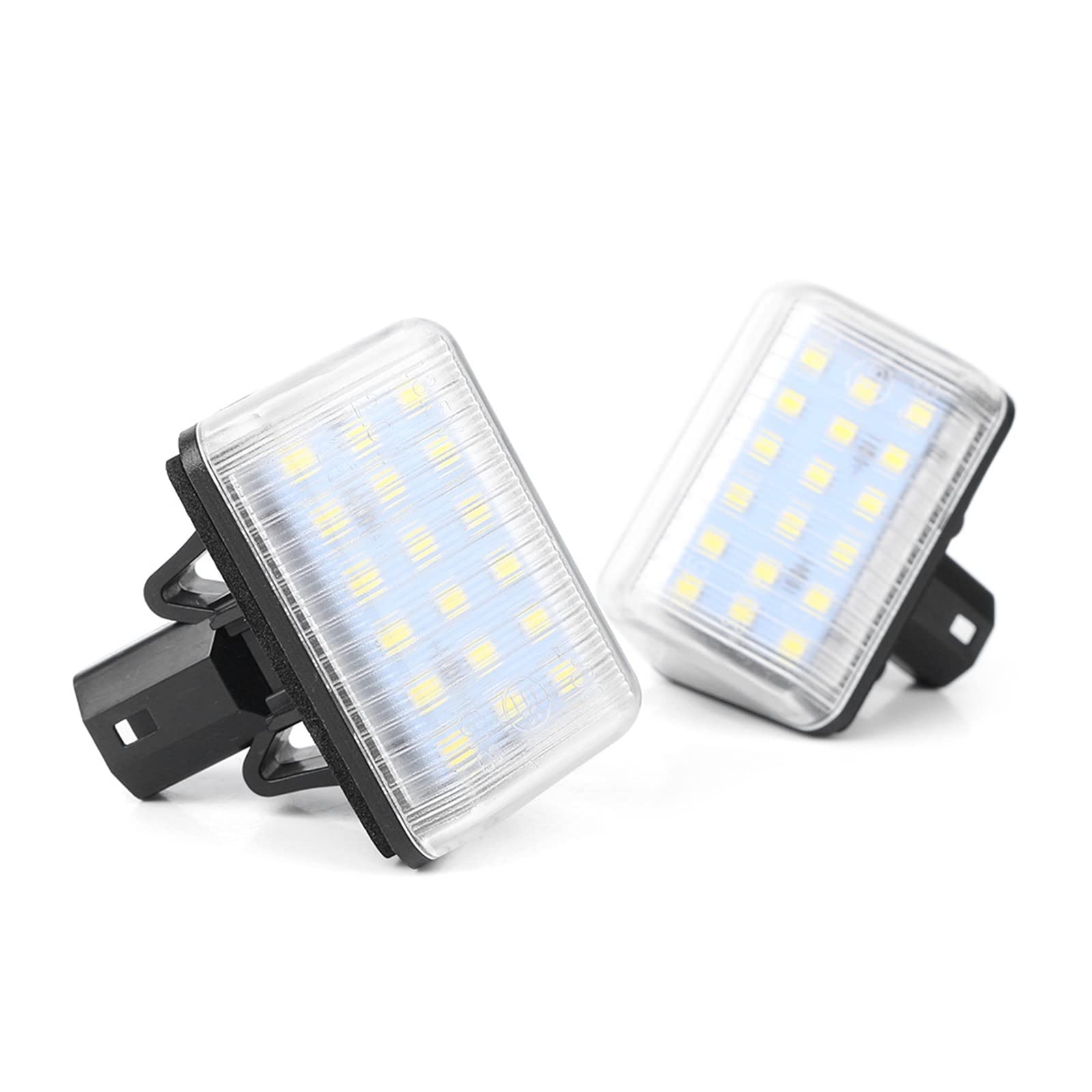 Kit éclairage Plaque Immatriculation LED Blanche Pour Mazda - 2 Lampes SMD 3528 - Sans Erreur OBD - 3