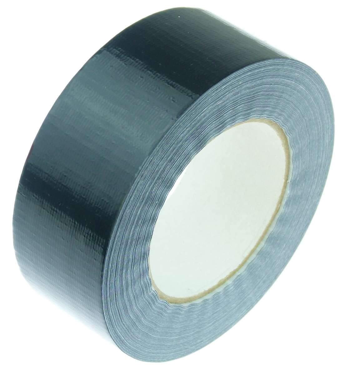 24 Rollen Gewebeband 50 m x 48 mm schwarz - Panzerband Steinband Gaffa Tape Reparaturband