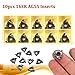 UrbanHui Lathe Inserts 16ER AG55 Steel Thread Cutting Tight Tolerance Easy Replace Long Life Grinder Compatible 6mm Pack of 10 Industrial Use