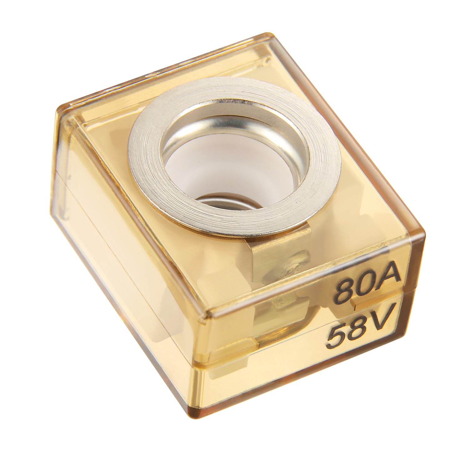 Sourcing Map 2 X Car Fuses Cartridge 80A DC12V 10 X 38 Mm