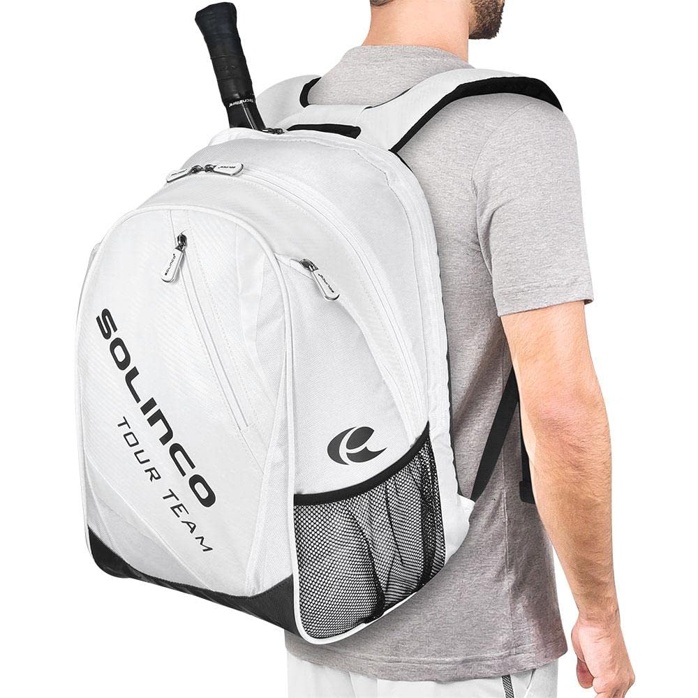 Solinco Whiteout Tennis Backpack (3-4 3/8)