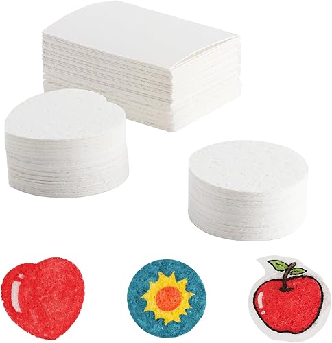 Miniatura 2 de Healgem Kit de pintura de textura de espuma mágica, arte mágico para niños (60 hojas de papel texturizado de espuma)