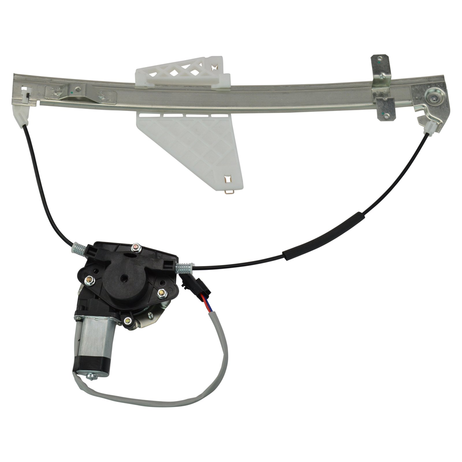 TRQ Rear Left Power Window Regulator &amp; Motor Assembly Drivers Side | For 2001-2004 Jeep Grand Cherokee