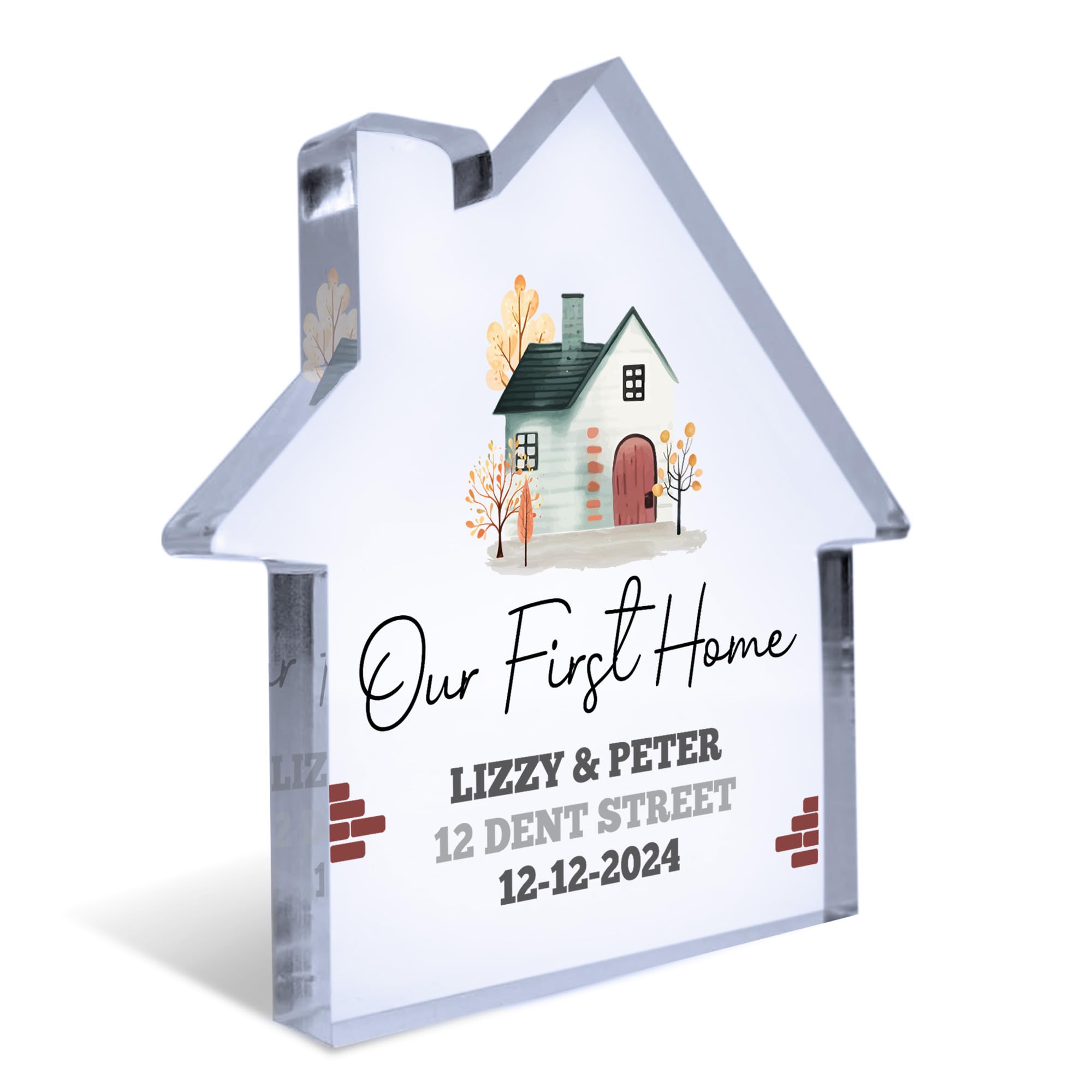 Red Ocean Our First Home Gifts For Couples, Personalised First Home Gifts, First Time Buyer, Housewarming Gifts, Moving In Present, New Home Gifts For Family Friend Couples