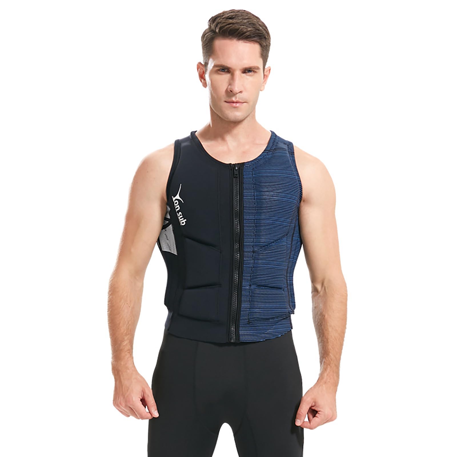 Gilet in neoprene Impact per adulti, progettato per wakesurf e skimboard, ideale per canottaggio, rafting, surf e tutte le attività sportive acquatiche