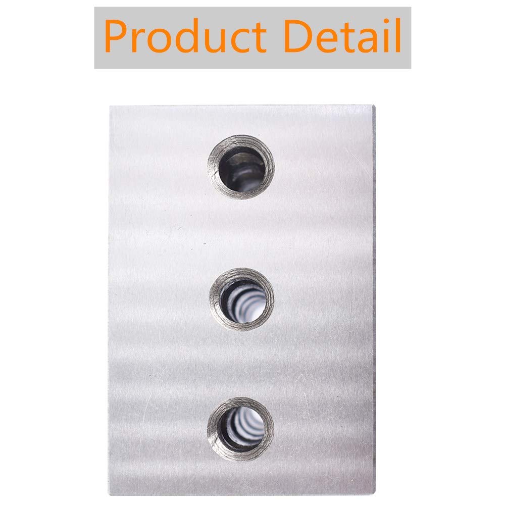 2-3-4 Blocks Matched Pair 23 Holes (2"x3"x4") 234 Precision Ground Machinist Set Up Blocks .0003" HRC 55-62
