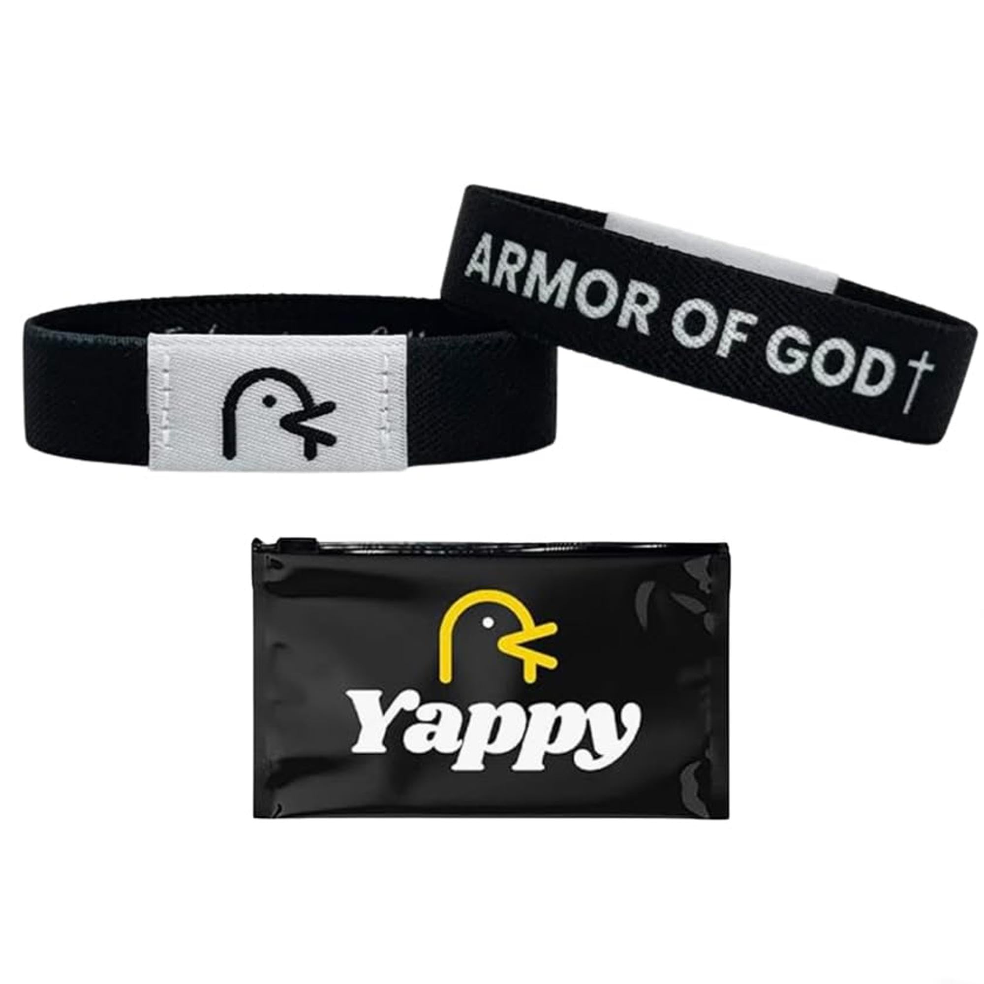 Yappy The Original Bible Verse Bracelets, Daily Bible Verse Bracelet for Personalized Daily Inspiration