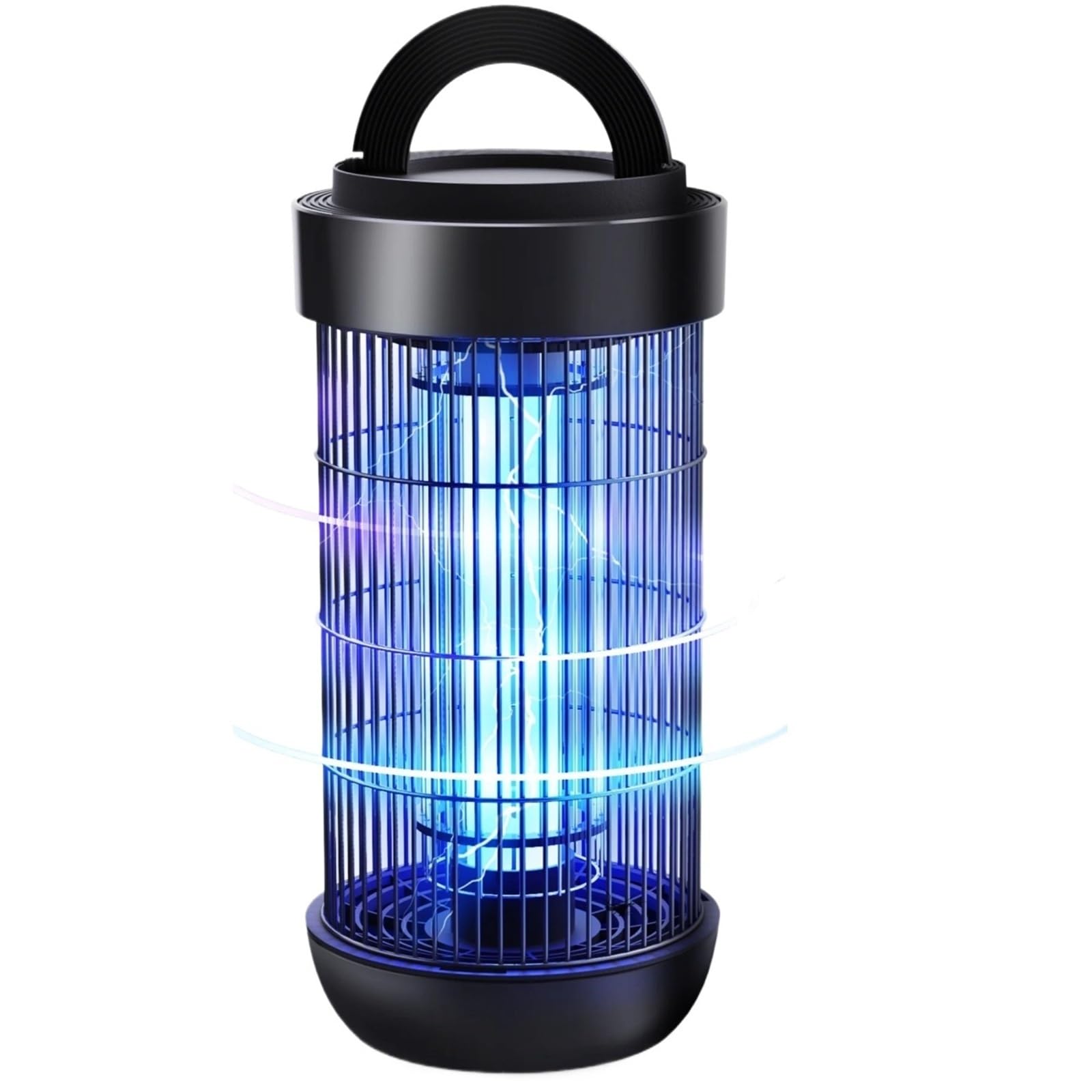 Zanzaricida elettrico impermeabile da 4000 V - Trappola per insetti da interno ed esterno da 7,48 pollici con luce LED