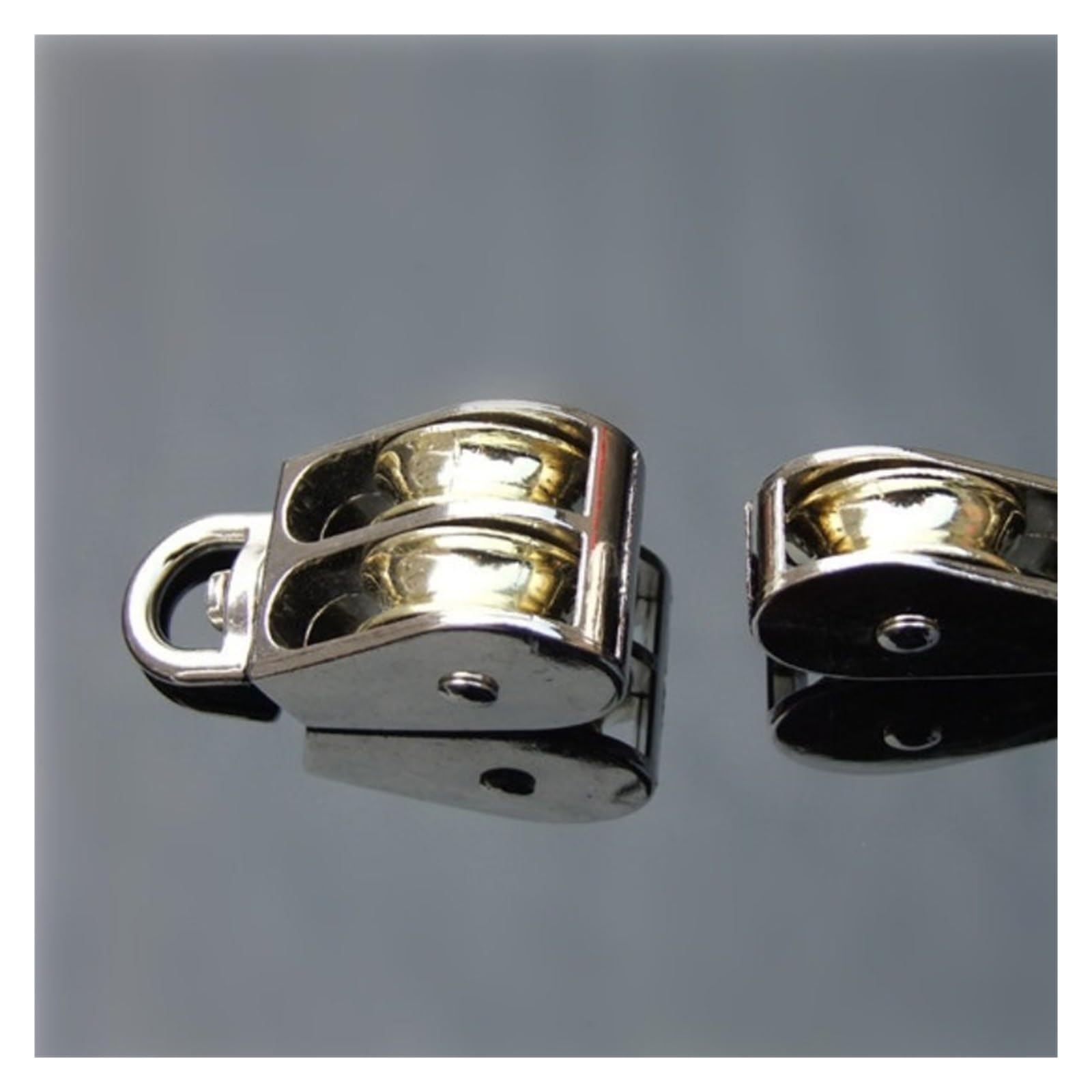 Traje de polea de acero inoxidable. Cuerda de polea de bloque de polea simple 1 PCS 36/48/52/58/75/86 Mm(Moving Single 86mm)