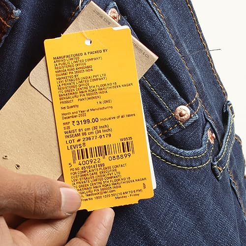 Image of Levi's Mens 5 Pocket Mild Wash Jeans