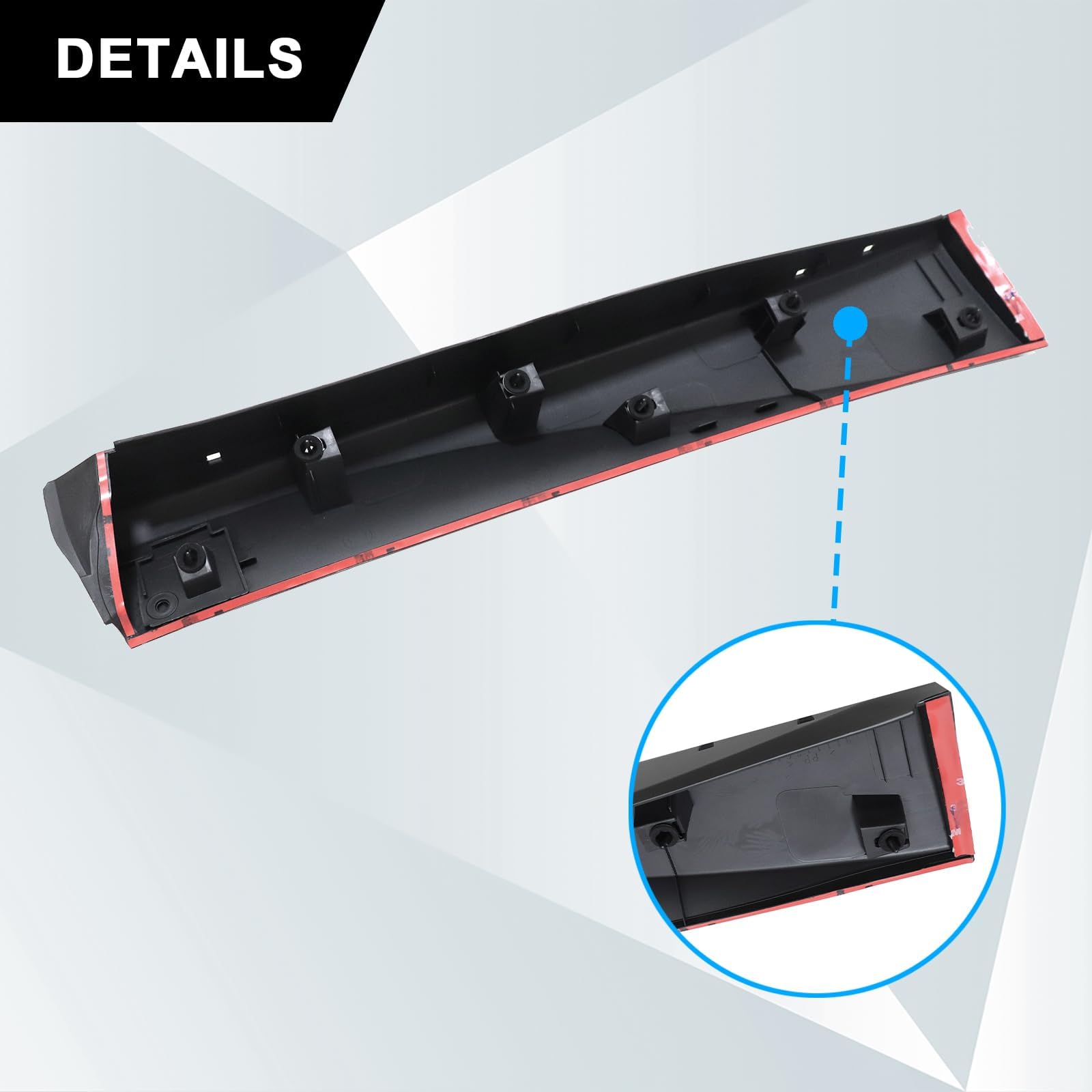 SecosAutoparts Rear Left Side Lower Door Trim Molding Compatible