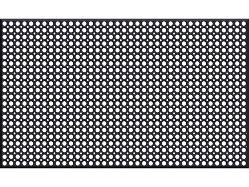 Apache Mills Work Step Industrial Wet Area Mat, 1/2-Thick, 3-Foot By 5-Foot, Black #TOP16