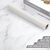 Vista 2 de Shelf Liner Silicone Shelf Liners for Kitchen Cabinets Non-Adhesive Non-Slip Waterproof Cabinet Liner Drawer Liner Refrigerator Liners 17.5 Inch x