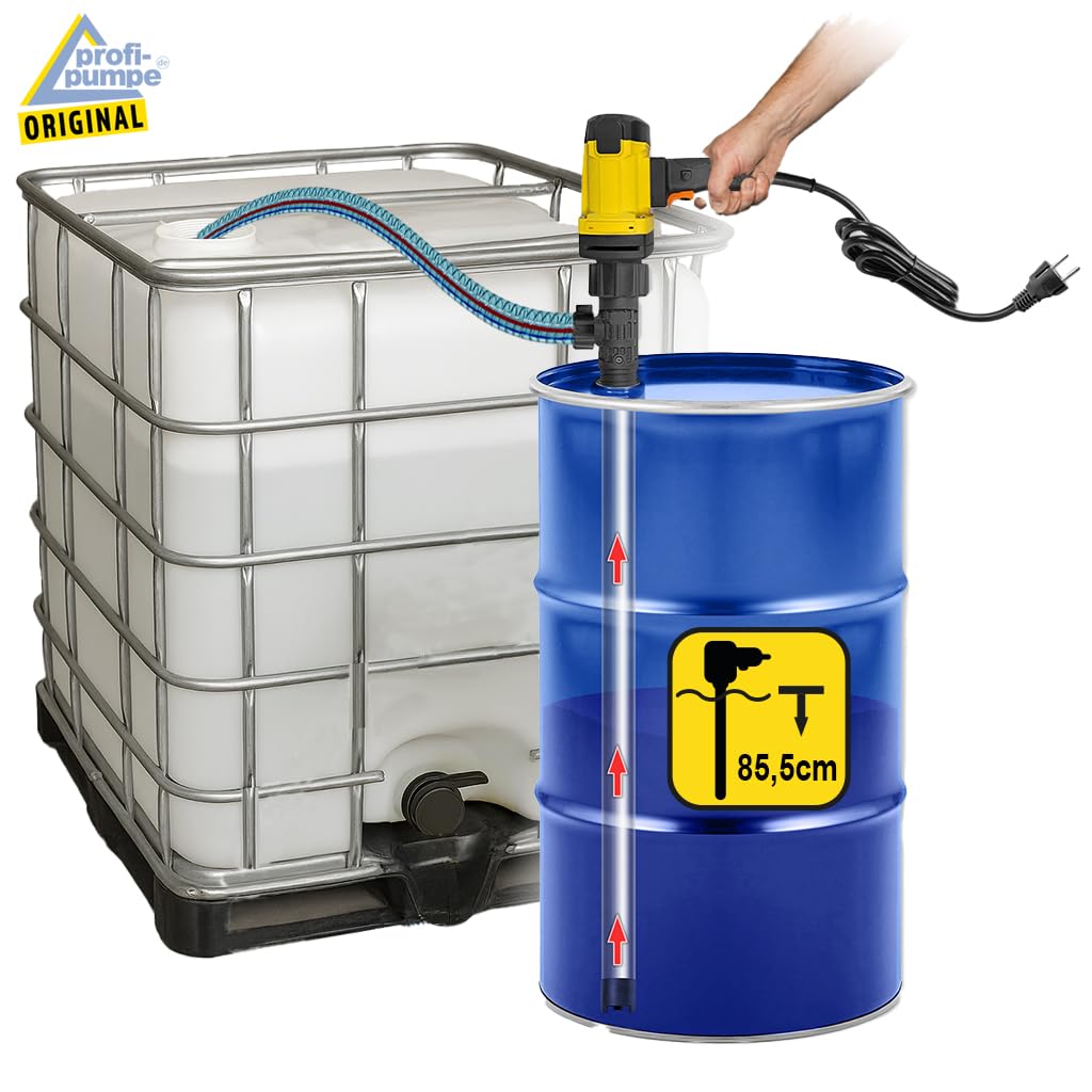 AMUR Diesel HEIZÖL ELEKTRISCHE Kraftstoff UMFÜLL FASSPUMPE Set 75 l/min 230 Volt