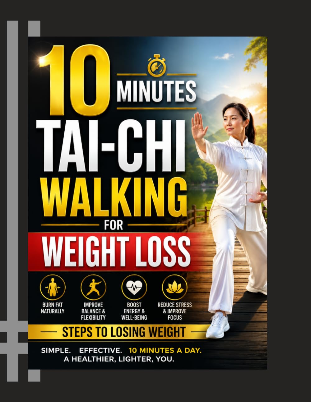 10 MINUTES TAI-CHI WALKING FOR WEIGHT LOSS: Steps to Losing Weight