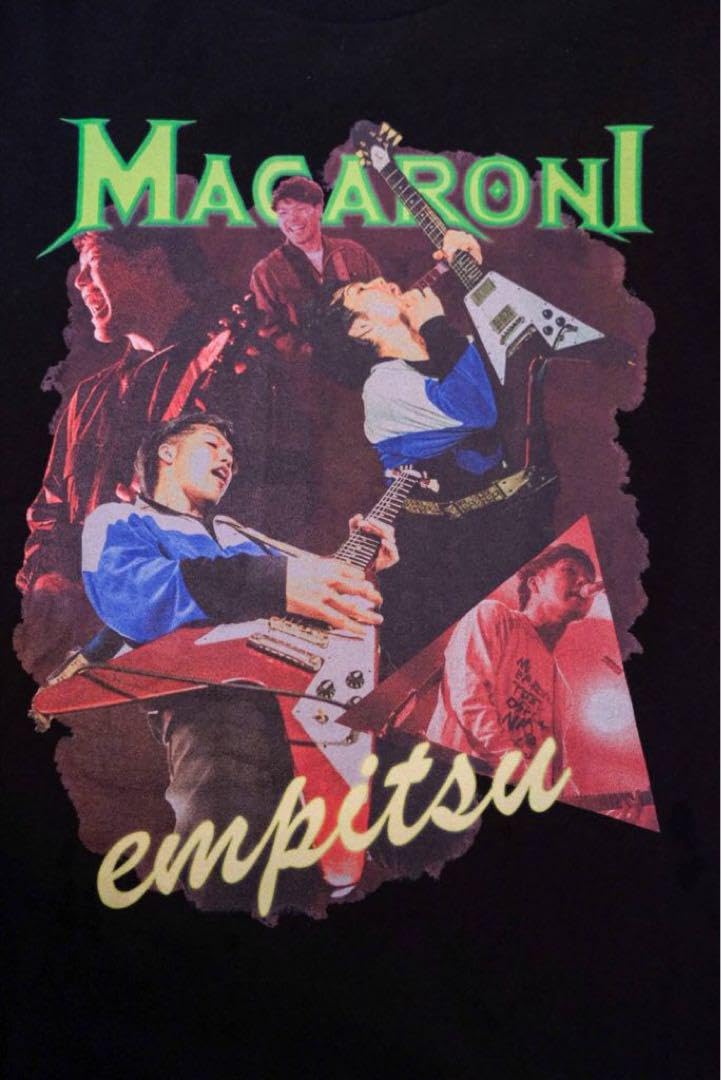 マカロニえんぴつ　田辺のよっちゃん ハードロックTシャツ Lサイズ Amazon.co.jp: マカロニえんぴつ 田辺のよっちゃんハードロック T