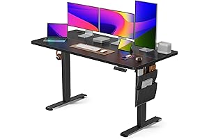 Electric Standing Desk Adjustable Height withTotnz Storage Bag