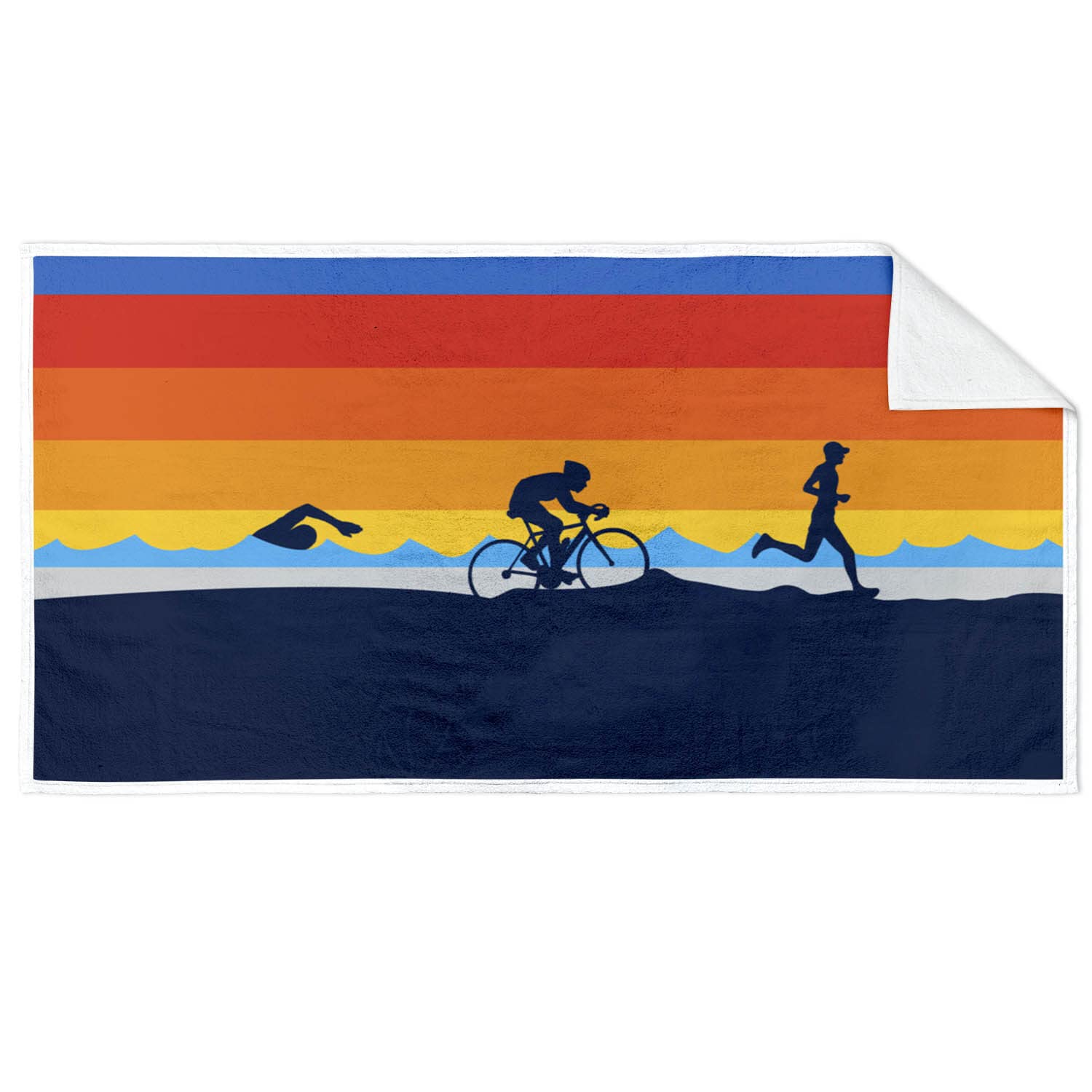 ChalkTalkSPORTS Wrestling Beach Towel 60x30 Inch - Just Wrestle Design, Super Soft & Absorbent For Pool, Beach, Gym - View #9