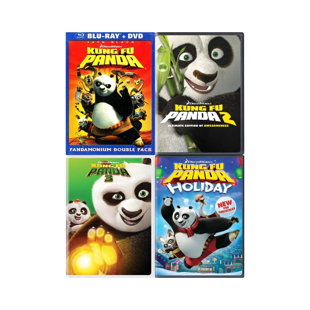 Kung Fu Panda 4-Pack DVD Collection: Kung Fu Panda / Algeria | Ubuy
