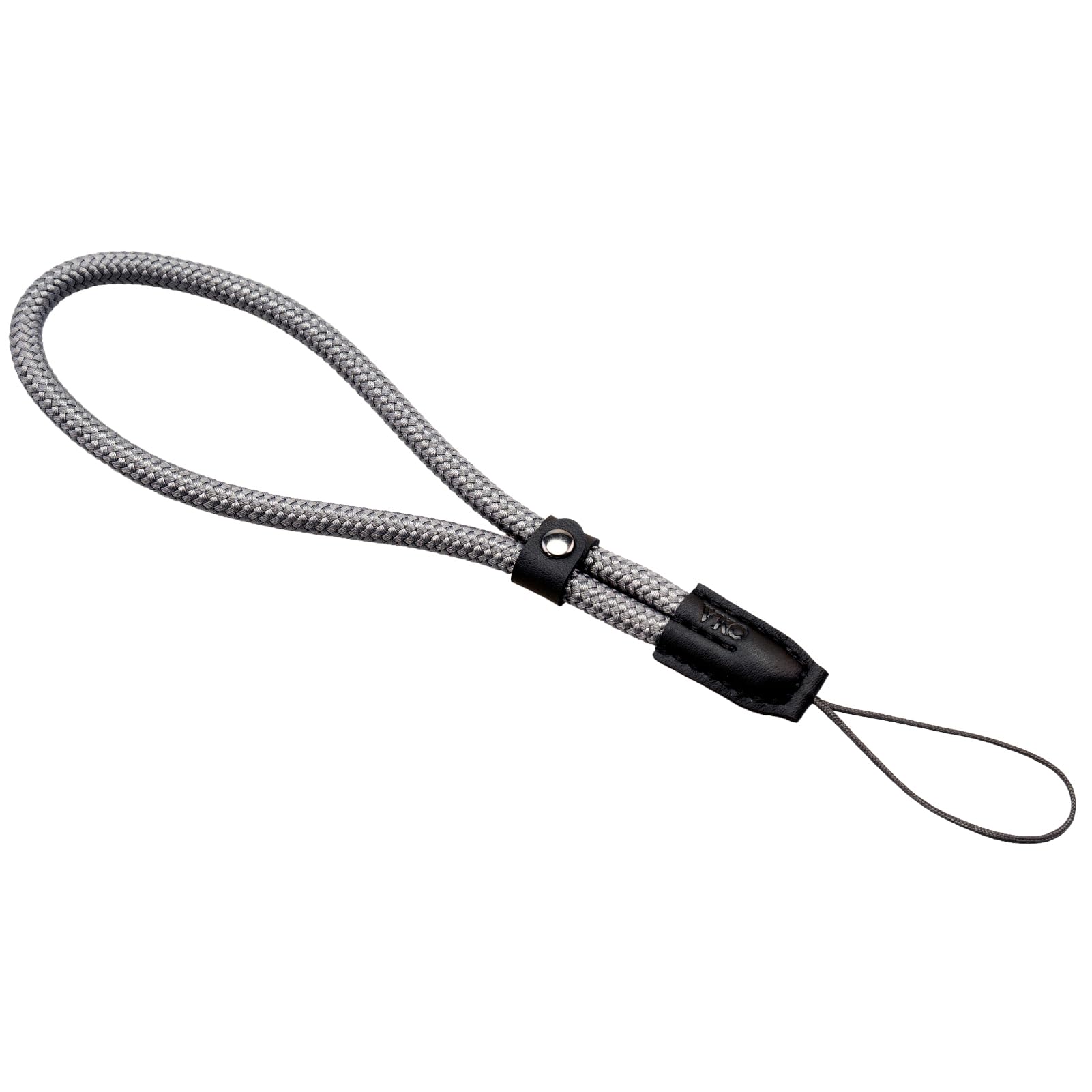 VKO Camera Wrist Strap,Climbing Rope Wrist Straps,Tether Hand Strap for Point-and-Shoot, Mirrorless, Small Cameras Accessory-Grey