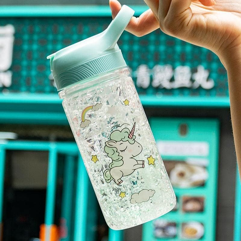 Ootd Unicorn Water Bottle Girls Cute