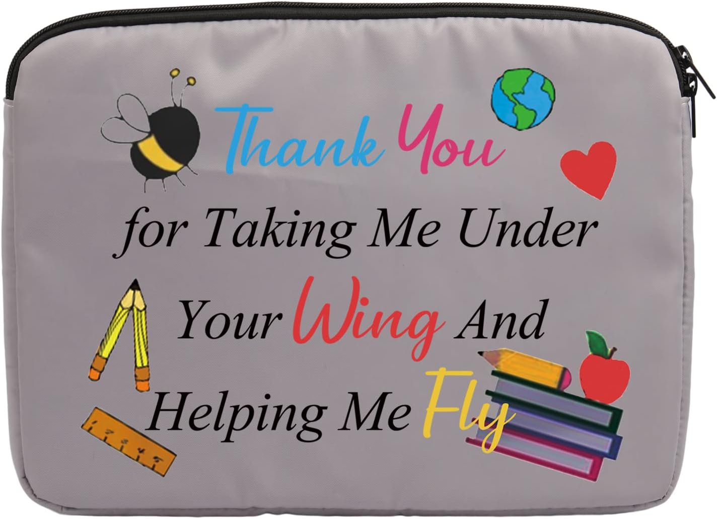 Borsa Tote Personalizzata Per Insegnanti: Regalo Arcobaleno Per La - Foto 5