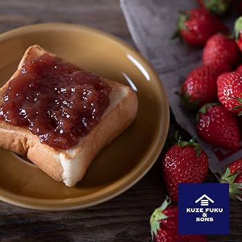 Amazon.com: [KUZE FUKU & SONS] Strawberry Jam, Fruit