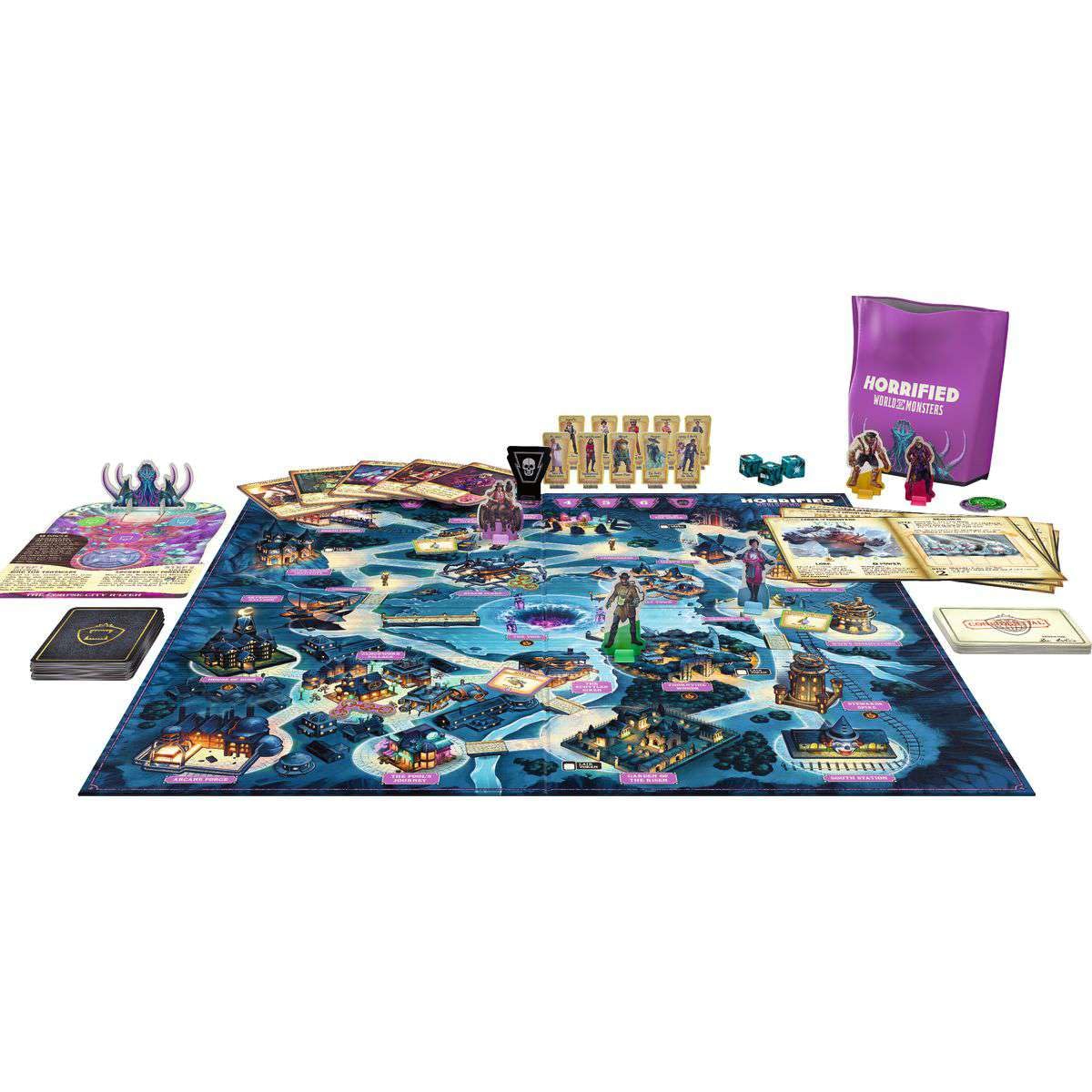 Ravensburger Horrified World of Monsters Jeu de stratégie immersif pour Adultes et Enfants à partir de 10 Ans - 2 à 5 Joueurs - 2024