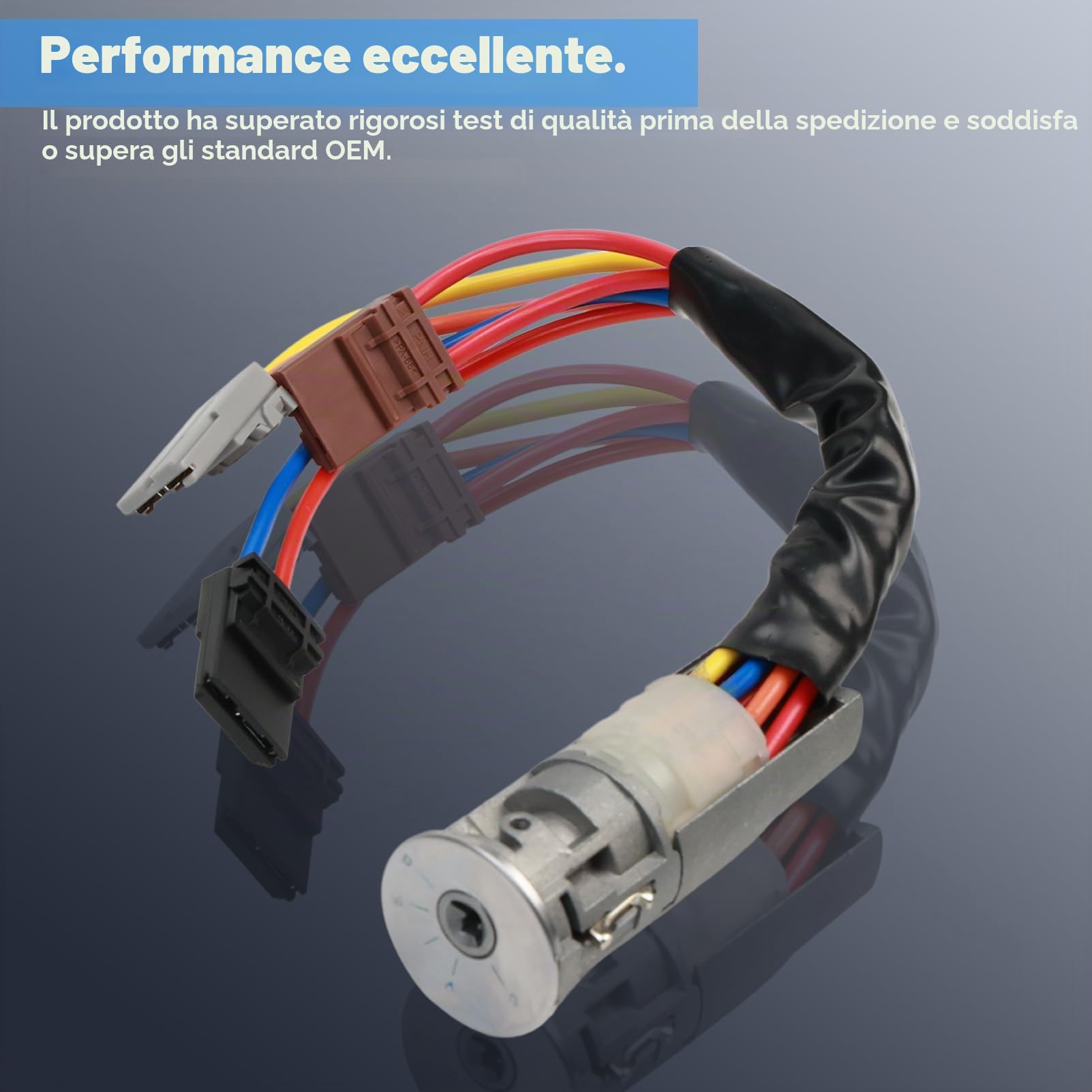 Nuovo Cilindretto serratura blocchetto blocco accensione per Ulysse I 220 Scudo I station wagon furgonato e camion 220 Zeta 220 806 Expert I 224 furgonato e camion