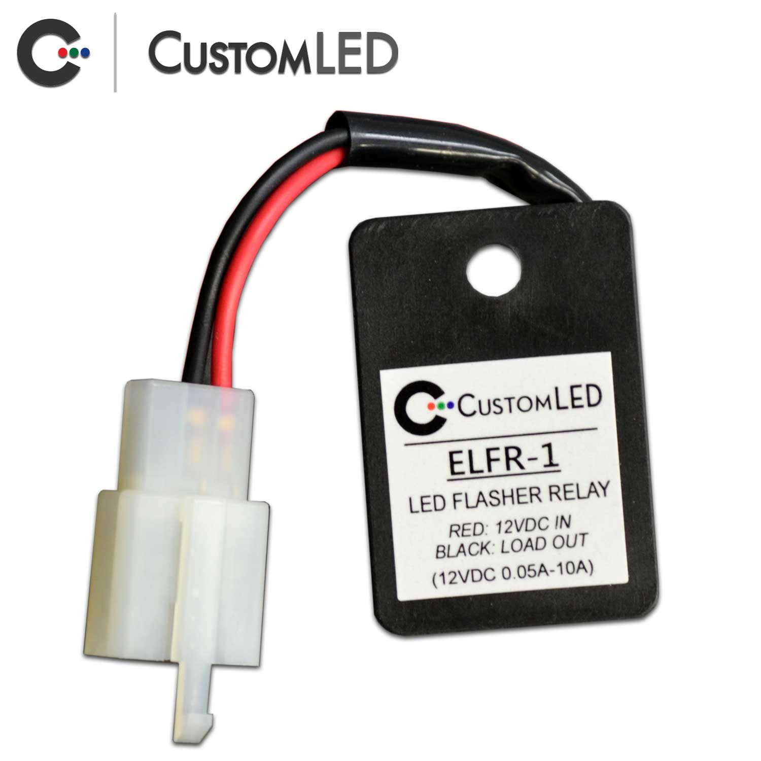 Custom LED Electronic LED Flasher Relay for LED Blinkers on Motorcycles - ELFR-1