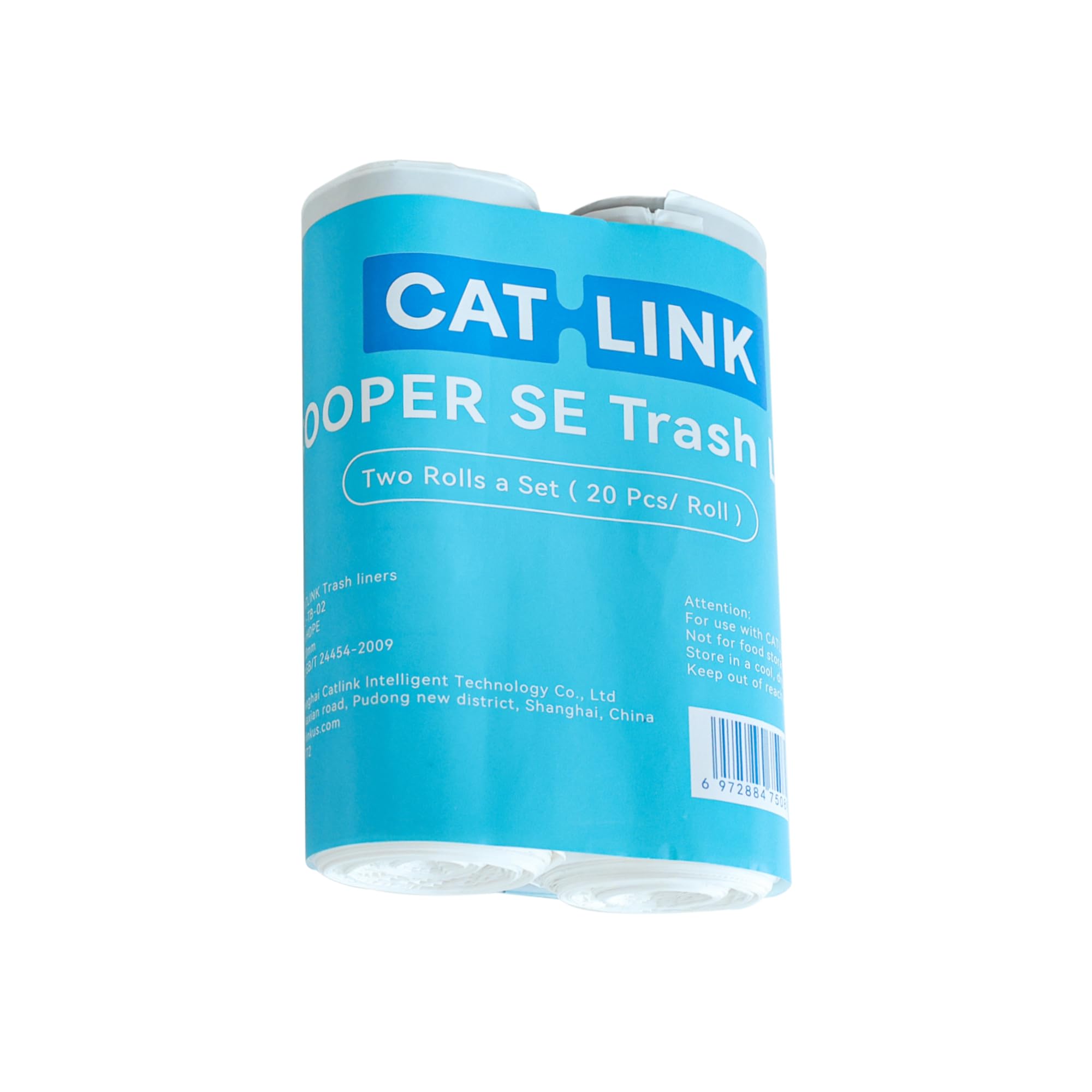 CATLINK Baymax-Lite Bac À Litière Autonettoyant, Anti-Odeur, App, 4 Modes De Nettoyage, Convient Aux Chats De 1,5 À 10 Kg - Animalerie
