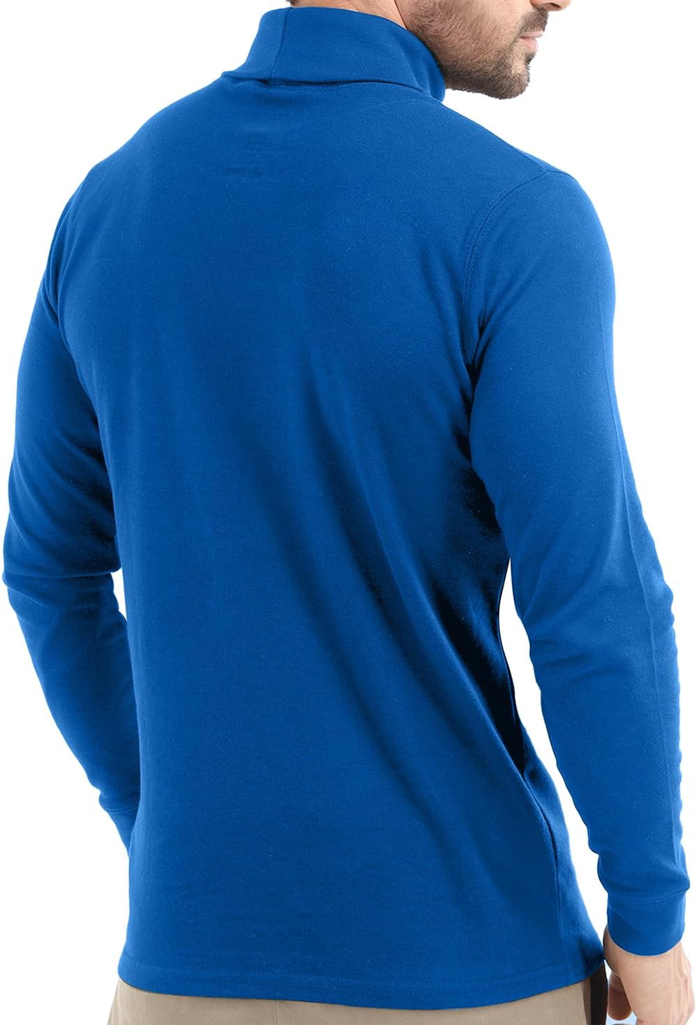 Utopia Wear Turtleneck Men Slim Fit UPF 50+ Lightweight Pullover Sweater Long Sleeves Top - Image 5