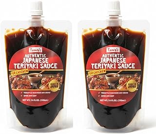 Tamy’s Authentic Japanese Teriyaki Sauce for Chicken, Sauce & Marinade, Made in Japan, 7.4 Fl Oz (Pack of 2)