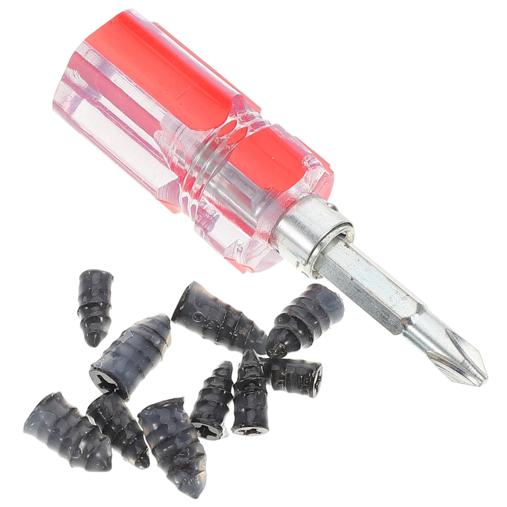 Yardwe Tire Repair Kit 10pcs Tire Plugs Universal for Electric Bikes Motorcycles Cars Bicycles