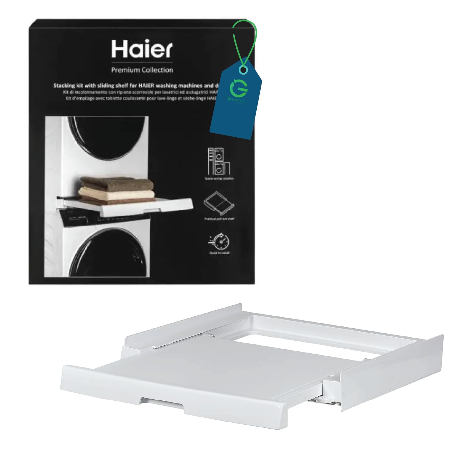 G GRIMALDI Kit Impilaggio Compatibile con Haier HASTKU10