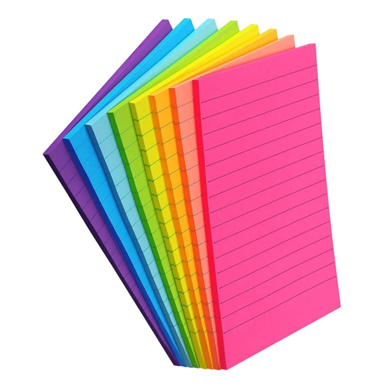 SHINEOFI 4 Zestawy Poziome Notesy Dla Studentów Piękne Naklejki Memo Samoprzylepne Notesy Wygodne Notesy Zabawne Małe Notesy Czytanie Znaczników Stron 8 sztuk*4