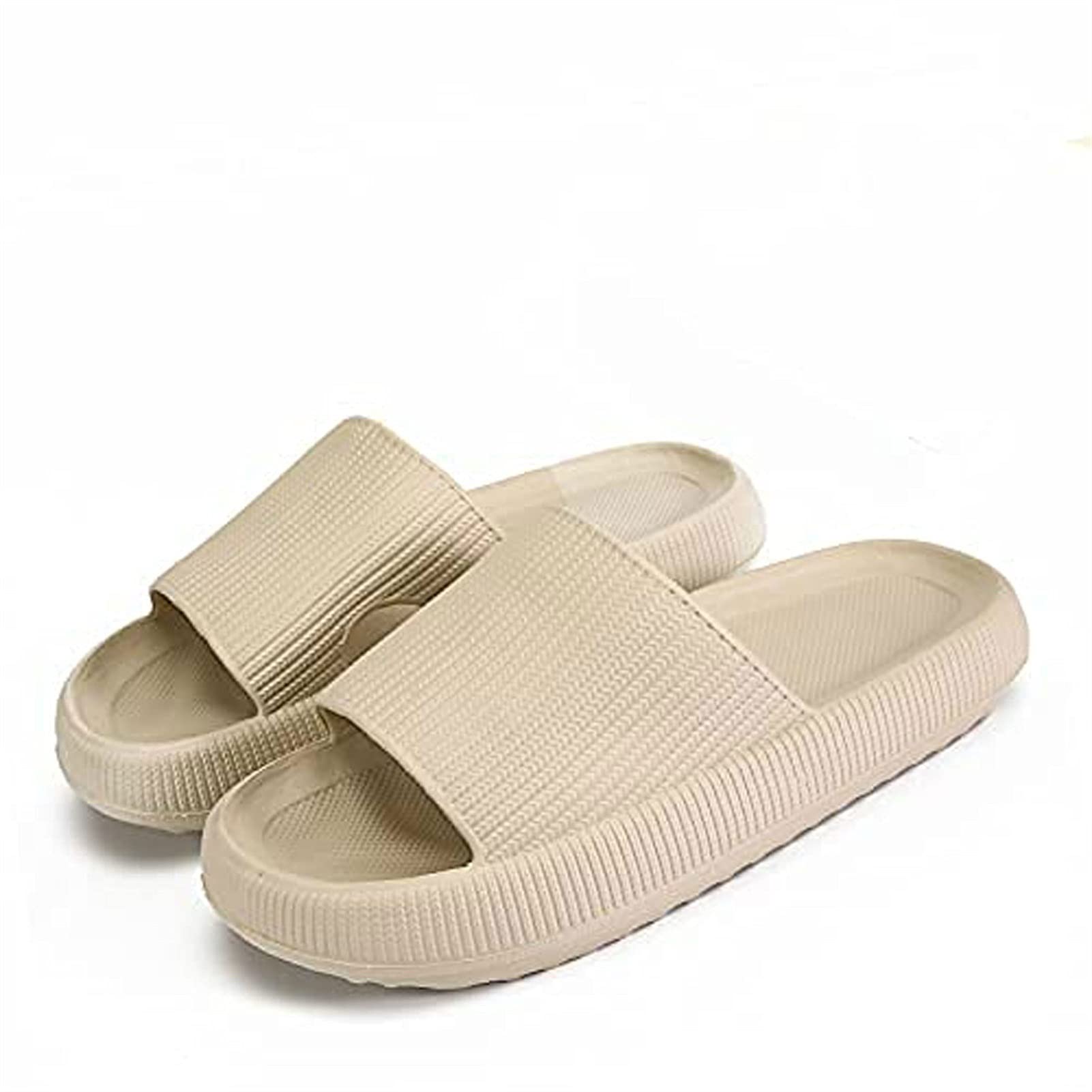 Pillow Slides Slippers For Women Men House Cloud Slides Open