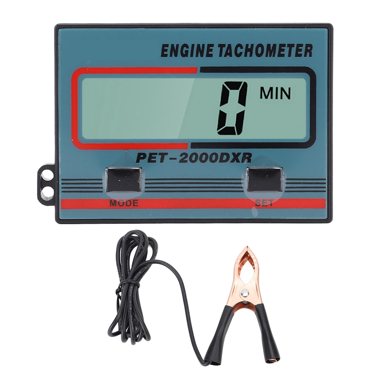 Contagiri Digitale a induzione Portatile Display LCD Contagiri Impermeabile IP65 per Motori a 2 e 4 Tempi, Motosega, Motocicletta e Carrello da - modalità induttive veloci e