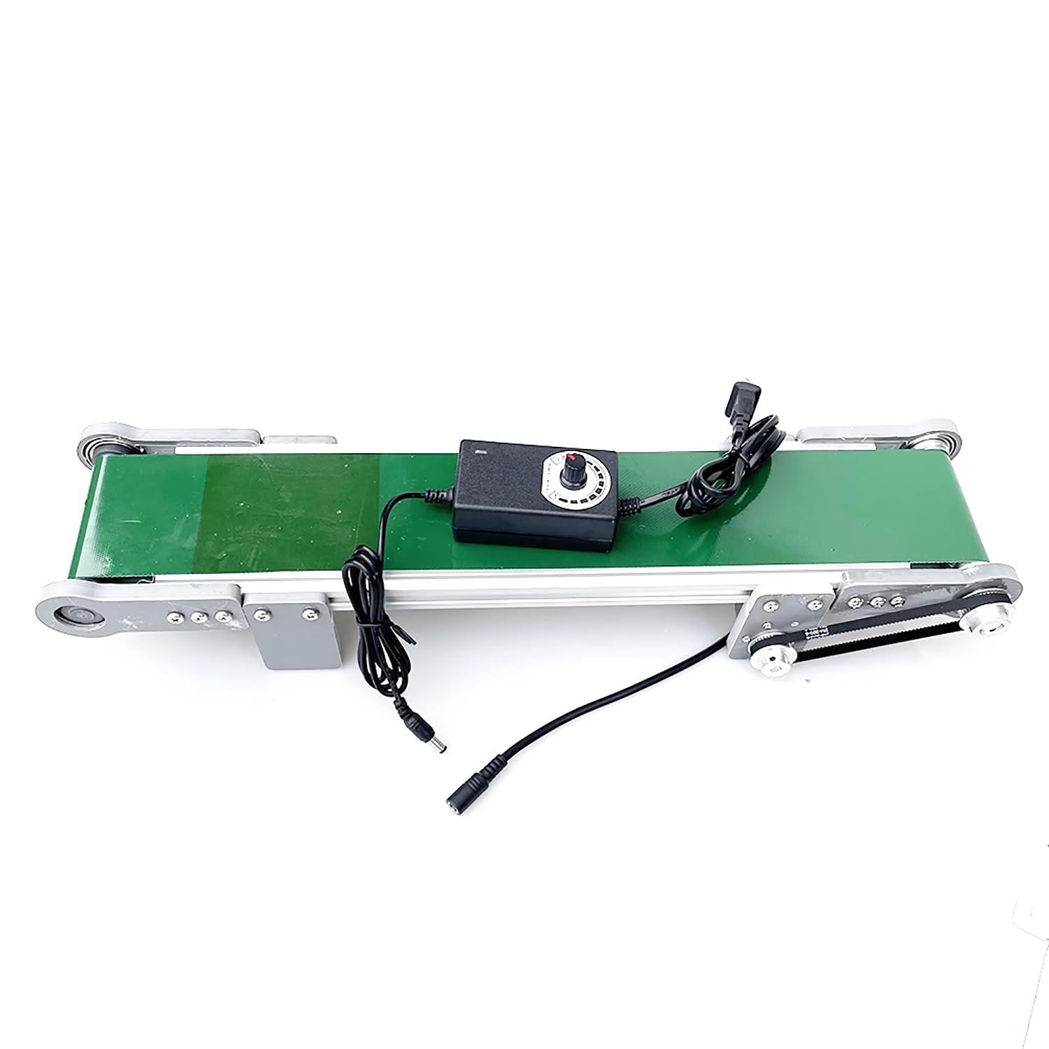 COYEUX 10 * 1000 mm PVC-Förderband, kleine Förderspur, mit Geschwindigkeitsanpassung, Vorwärts, Rückwärts und Pause, Rotationsgeschwindigkeit 116 U/min, populärwissenschaftliches Reibungsexperiment