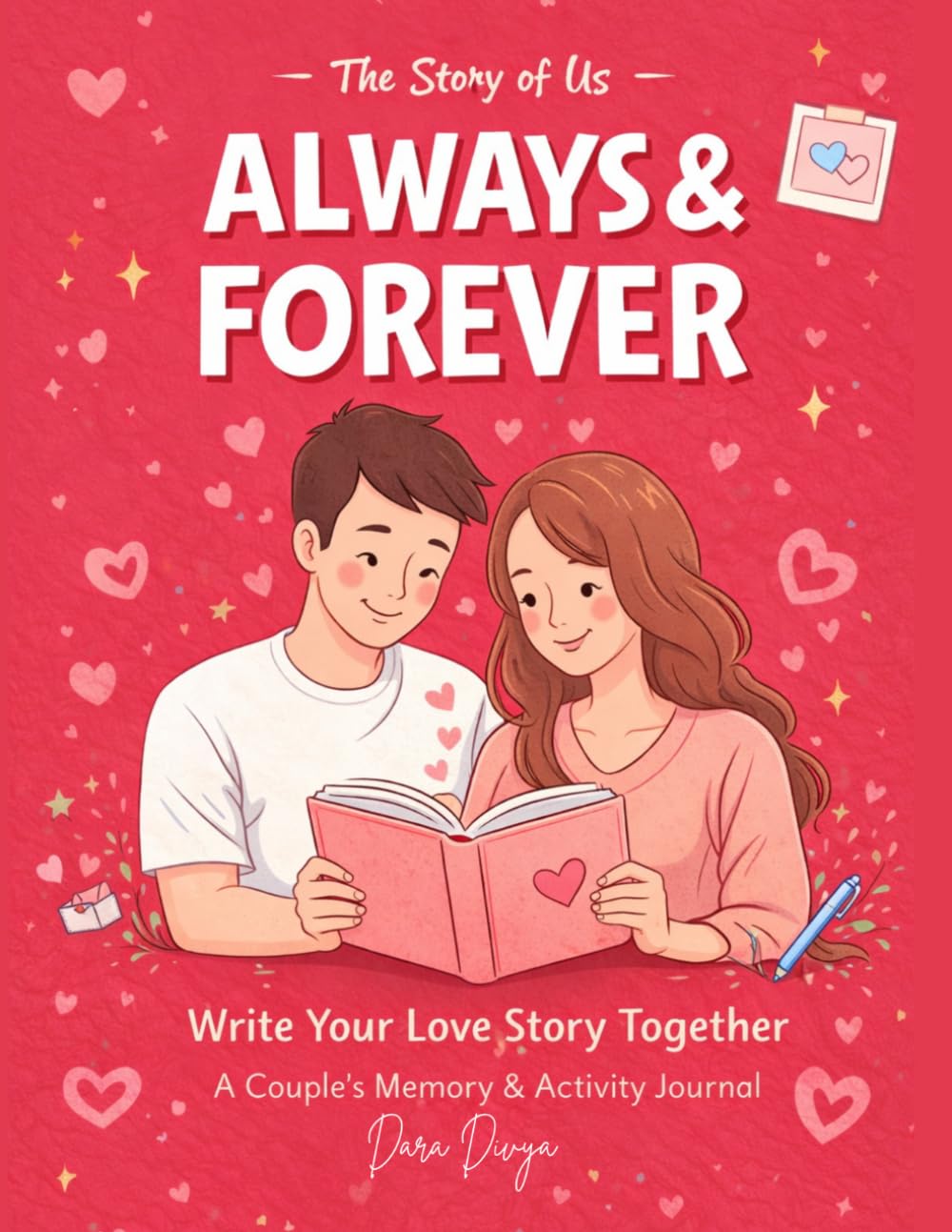Always and forever: Write Your Love Story Together – A Couple’s Memory Journal with Prompts, Questions, Photo Pages and Relationship Activities