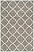 SAFAVIEH Hudson Shag Collection Area Rug - 8' x 10', Grey & Ivory, Moroccan Trellis Design, Non-Shedding & Easy Care, 2-inch Thick Ideal for High Traffic Areas in Living Room, Bedroom (SGH282B)