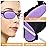 eZAKKA Eye Patches for Adults Kids Eye Patch for Glasses Silk Patch for Lazy Eye Amblyopia Strabismus and After Surgery (Purple + Pink)