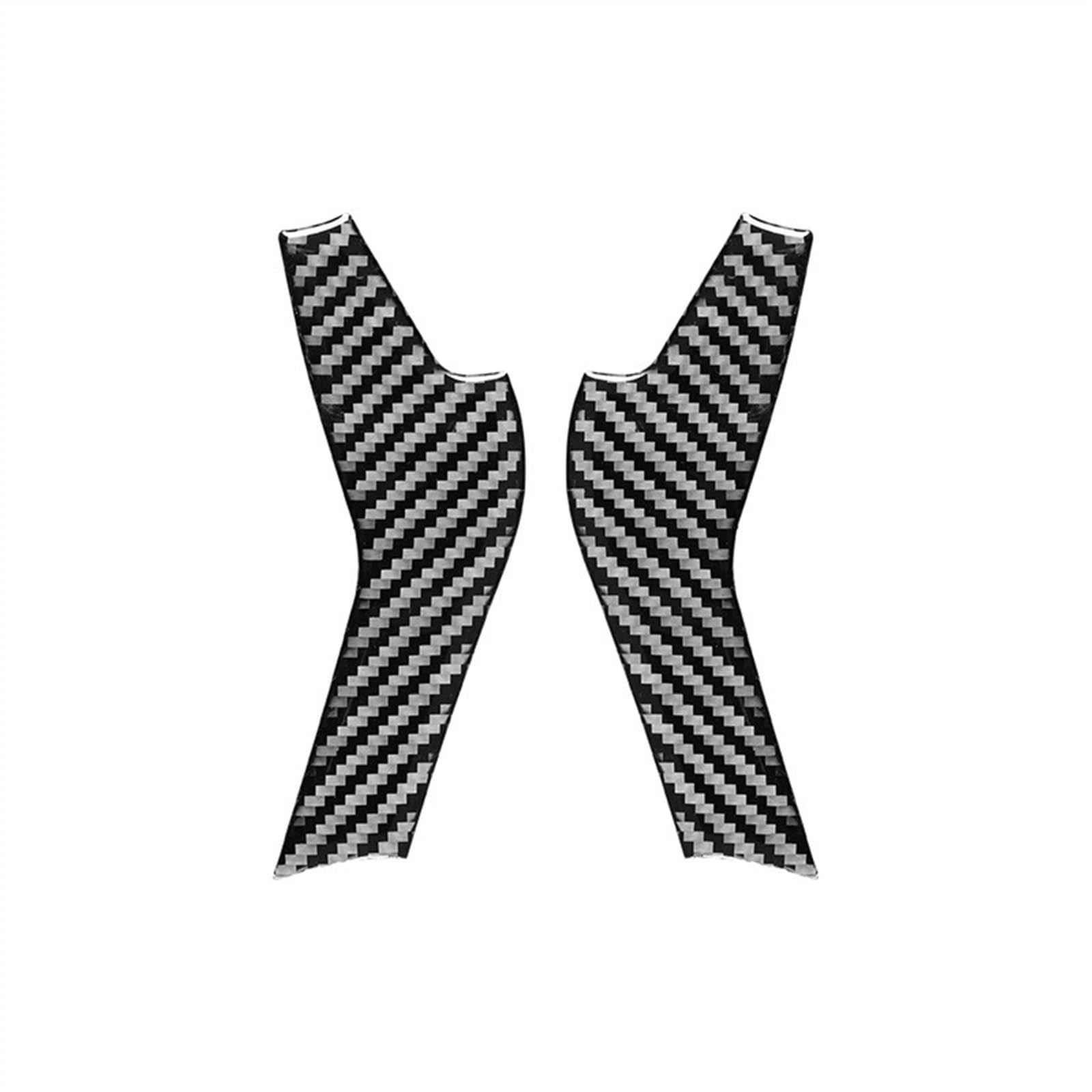 Hmjdz Carbon Fiber Black Car Part Car Accessories Central Control Gearshift Side Decorative Trim Carbon Fiber Sticker For H-Onda For Civic 11Th Gen 2022 Interior Decal