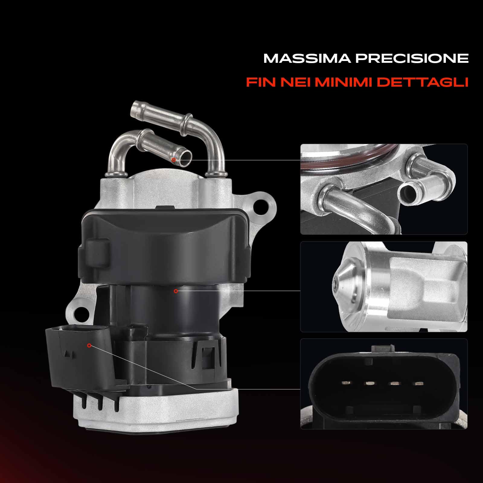 Frankberg Valvola EGR 6401400760 | Compatibile con: Classe B W245, Classe A W169