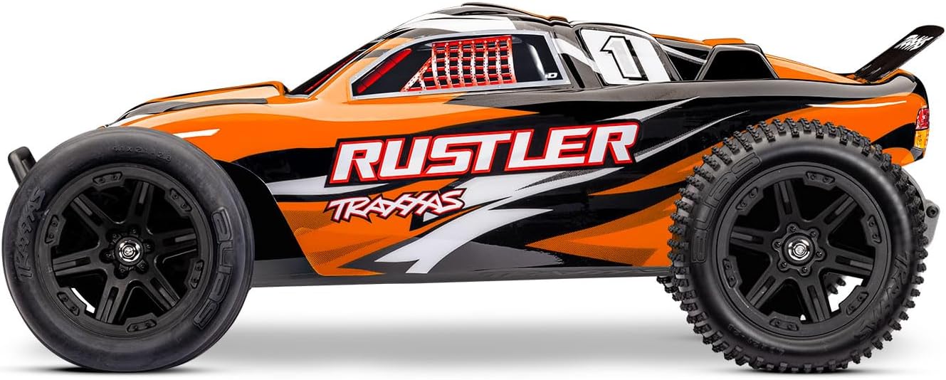 Traxxas Rustler 2WD XL-5 w/Battery Orange